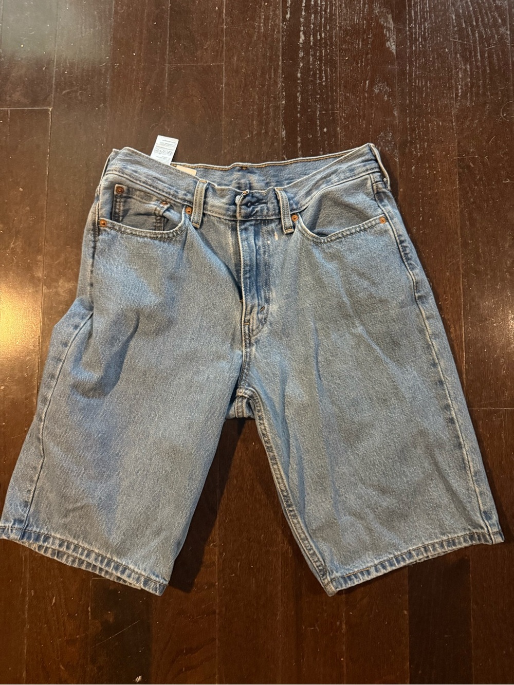 Levi’s 469 Loose Fit Men’s Denim Shorts Size 29 Light Wash